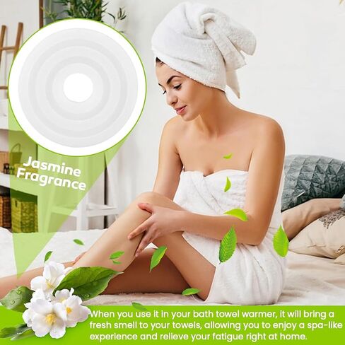 30 عبوة من 30 قطعة من المناشف المعطرة البديلة لتدفئة المناشف، وسادات معطرة برائحة منعشة لدلو تدفئة المناشف، 6 نكهات in Kuwait