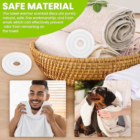 30 عبوة من 30 قطعة من المناشف المعطرة البديلة لتدفئة المناشف، وسادات معطرة برائحة منعشة لدلو تدفئة المناشف، 6 نكهات in Kuwait