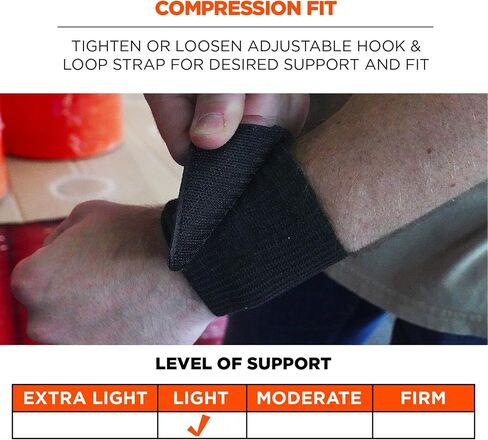 Ergodyne ProFlex 400 Universal Wrist Wrap, Tan (Pack of 2) in Saudi Arabia