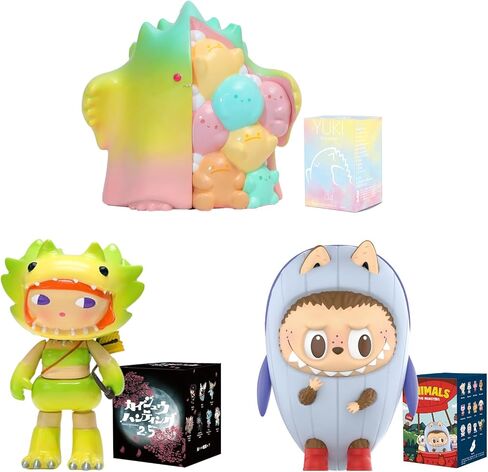 POP MART Holiday Set, Toys for Modern Home Decor, Collectible Art Toy, Holiday Decorations Indoor (Kaiju Hunting, The Monsters, Yuki Blind Boxes and Accessories) in Saudi Arabia