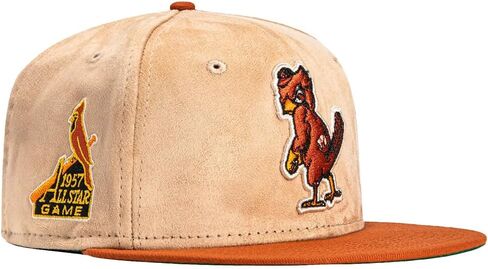نيو إيرا سانت لويس كاردينالز 59FIFTY Cooperstown 1957 All-Star Game رقعة جانبية من الجلد السويدي الصناعي، قبعة in Saudi Arabia