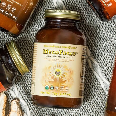 HealthForce SuperFoods MycoForce - Capsules - 120 Vegan Capsules in Saudi Arabia