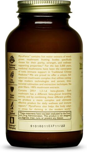 HealthForce SuperFoods MycoForce - Capsules - 120 Vegan Capsules in Kuwait