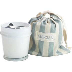 MERSEA Luxury Sandbag Candle - Scented Candles, Saltaire, 6.5 oz