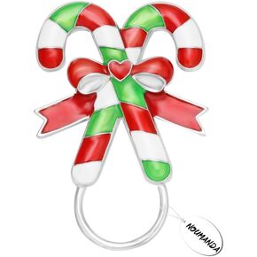 NOUMANDA Christmas Small Sticks Candy Christmas Walking Stick Eyeglass Holder Christmas Gift