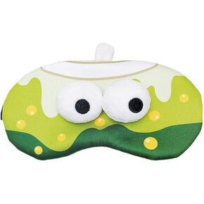 Hofar Funny Sleep Mask Girls Sleep Mask Sleep Mask in Travel & Nap Sleep Mask for Women with Elastic Strap Soft Hamburger Food Mask