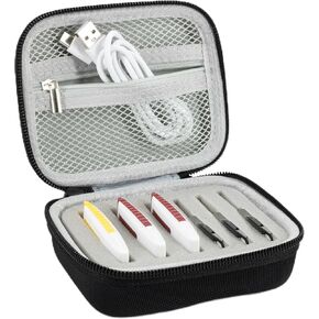 USB Flash Drive Storage Case, Case Fit 3 Sizes USB Thumb Drive, Hard USB Holder Case for Sandisk/SamData/Samsung/Vansuny/PNY, Electronic Accessories Storage Bag for SD Card, Cable