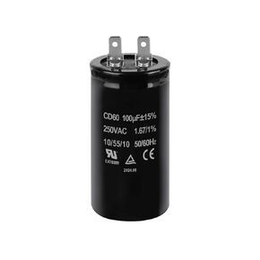 250uF MFD ±15% CD60 Motor Start Capacitor 250VAC 50/60Hz for Electric Motor Starting