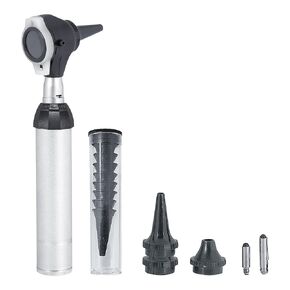 1 Ear Scope Set - Ear Otoscope Set Perfect for Nursing & Medical Students Sight Chart with LED Carry Case,with Replacement Tips & 10 Disposable Speculums