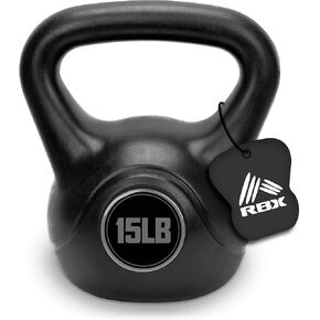 RBX Cement Kettlebell with Shock-Proof Plastic Coating for CrossFit Training in Kuwait