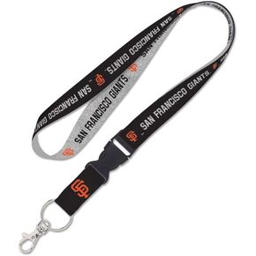 San Francisco Giants heather Lanyard w/detachable buckle 1"