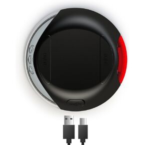 Flexi - CFNZLS-551-S - نظام إضاءة LED - للمقاود الكلاسيكية الجديدة والمريحة الجديدة - مع ضوء LED وامض أمامي وخلفي قوي - أسود