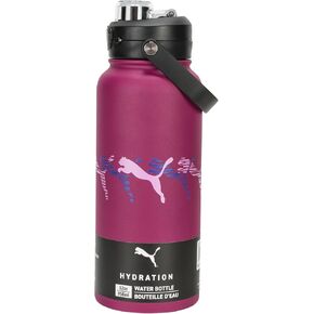 PUMA Evercat 32 oz Honor Flip Top Bottle, Black, OS
