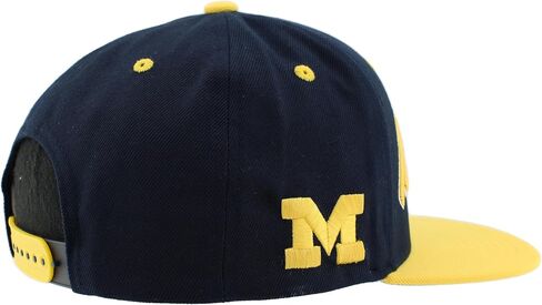 قبعة ZHATS NCAA مرخصة رسميًا، قبعة مسطحة Snapback Z11 Retro Headliner in Saudi Arabia