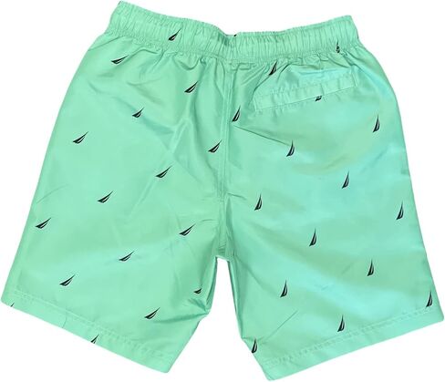 Nautica Mens Quick-Dry Multi Logo 8" Swim Trunk Shorts in Saudi Arabia