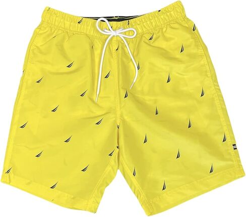 Nautica Mens Quick-Dry Multi Logo 8" Swim Trunk Shorts in Saudi Arabia