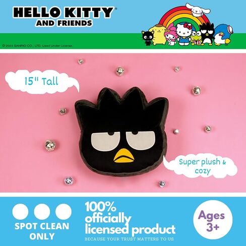 Franco Hello Kitty & Friends My Melody Bedding Super Soft Plush Decorative Pillow, One Size, (100% Officially Licensed Product) in Kuwait