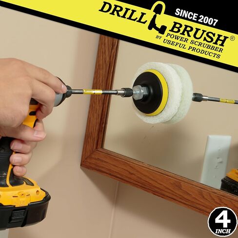 إكسسوارات المطبخ - مستلزمات التنظيف - فرشاة المثقاب - أداة الغسيل الدوارة - منظف الفرن - منظف سطح الموقد - الأواني والمقالي - حوض المطبخ - مزيل بقع الماء العسر - أداة الغسيل الكهربائية المرفقة بالمثقاب in Kuwait