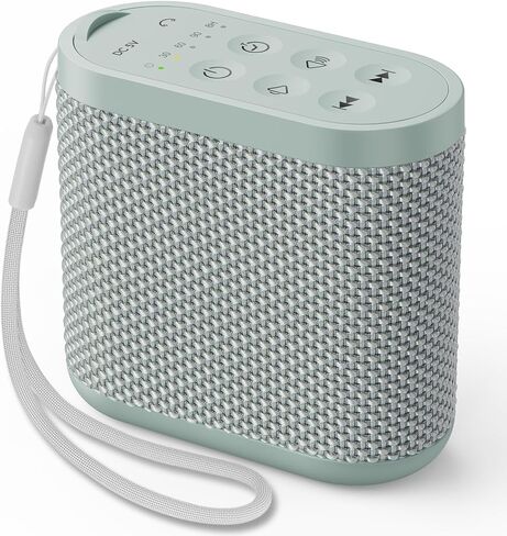 Mini Portable Sound Machine for Sleeping w/ 21 Relaxing Sounds & Headphone Jack & Memory & Timer, Travel White Noise Sound Machine for Sleep,Travel,On the Go,Office, Sleep Aid for Adults,Baby in Saudi Arabia