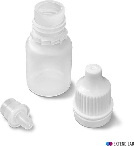 20 PCS 30ml Plastic Dropper Bottle - Squeezable Eye Dropper Bottles - Refillable Mini Dropper Bottles with Srew Cap - Ideal for Essence, Oil in Saudi Arabia