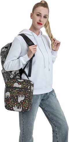 Insulated Lunch Box for Adults Bear Lunch Box for Work,Picnic,School,Travel,Hiking, Beach or Fishing Polyester Bear Lunch Bag Bear Fire in Kuwait