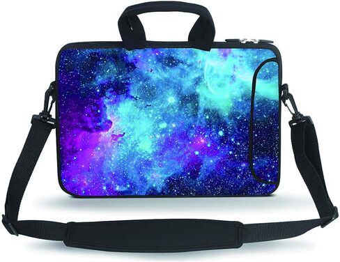 11 12 13 14 15 16 inch Laptop Shoulder Bag Messenger Bag Case Notebook Handle Sleeve with Accessories Pocket in Saudi Arabia