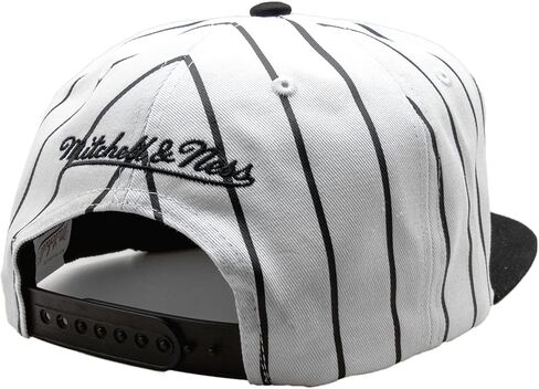 Mitchell & Ness Men's Retro Pinstripe Snapback Cap in Saudi Arabia
