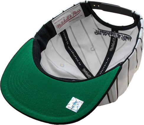 Mitchell & Ness Men's Retro Pinstripe Snapback Cap in Saudi Arabia