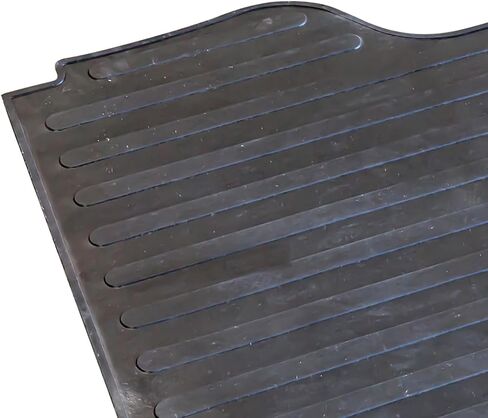 سجادة سرير شاحنة مطاطية سوداء من Westin 50-6125 تناسب طراز 1999-2016 F-250 F-350 Super Duty (سرير 6.75 قدم) in Kuwait