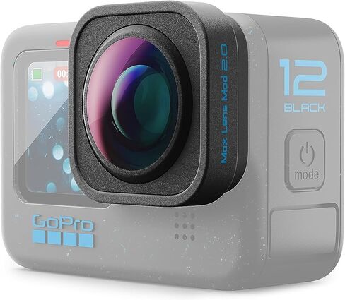 عدسة GoPro Max Mod 2.0 (HERO12 Black) - ملحق رسمي، أسود in Kuwait