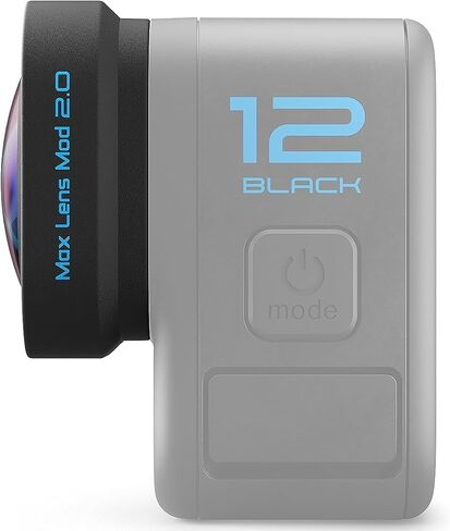 عدسة GoPro Max Mod 2.0 (HERO12 Black) - ملحق رسمي، أسود in Kuwait