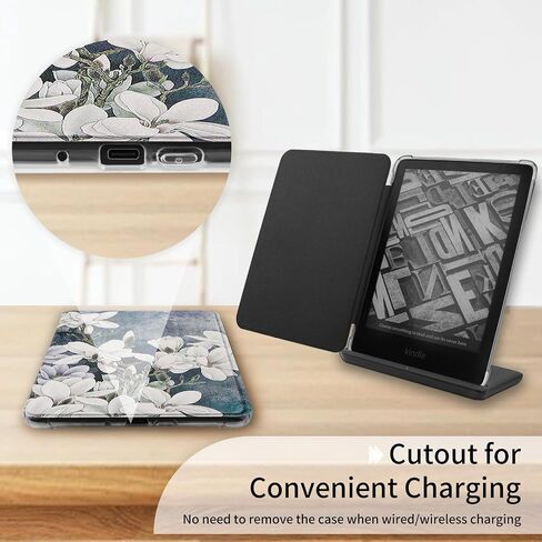 WALNEW Case for 6.8" Kindle Paperwhite 11th Gen 2021, Auto Sleep/Wake in Saudi Arabia