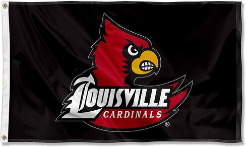 College Flags & Banners Co. Louisville Cardinals Black Flag in Saudi Arabia