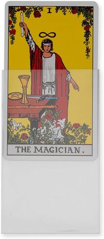 حافظة ألعاب لوحية Vault X 'Tarot' للبطاقات مقاس 70 × 120 مم، تُحفظ بغلاف مُجهز غير مصنوع من مادة PVC ومضاد للكهرباء الساكنة (50 قطعة) in Kuwait