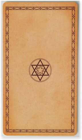 حافظة ألعاب لوحية Vault X 'Tarot' للبطاقات مقاس 70 × 120 مم، تُحفظ بغلاف مُجهز غير مصنوع من مادة PVC ومضاد للكهرباء الساكنة (50 قطعة) in Kuwait