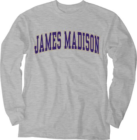 Blue 84 Men's Arching Team Name Dark Heather Long Sleeve T Shirt in Saudi Arabia