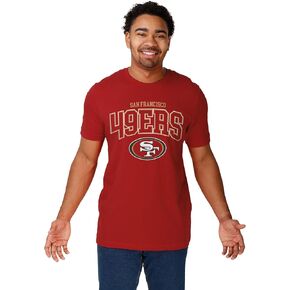 FOCO Men's NFL Team Classic Arched Logo T-Shirt