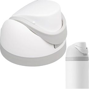 Replacement Lid for Owala Freesip, One-Touch Water Bottle Top Cap Compatible with Owala Cup 16oz 24oz 32oz 40oz, Spill Proof Replacement Stopper Lid Accessories for Owala Free Sip (Black)