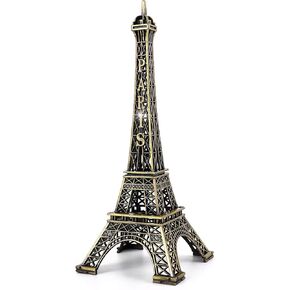 15cm Paris Eiffel Tower Craft Art Statue Model Desk Room Decoration Gift,Bronze