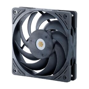 Scythe Grand Tornado 120 PWN Full-LCP Made Industry-Level Low-Noise Quiet Computer Case Fan, 120mm x 25mm, Magnetic Fluid Dynamic Bearing, 4-Pin Connector (3000RPM, 3)