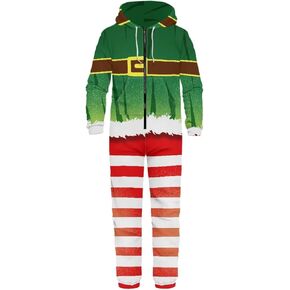 chaqlin Money Print One Pieces Pajamas Onesies Sleeopsuit for Party Home Bedroom