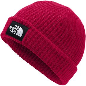 THE NORTH FACE Salty Lined Beanie - Regular Fit, Cone Orange/Ponderosa Green Medium Icon Plaid 2, One Size Regular