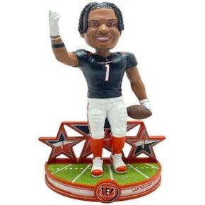 FOCO Ja'Marr Chase (Cincinnati Bengals) NFL Superstar Series Bobblehead, OS