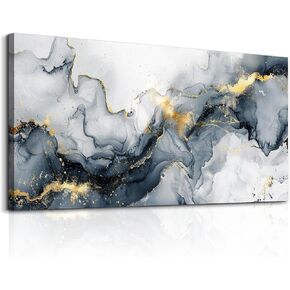 KELIYUAN Large Wall Art For Living Room Canvas Wall Decor For Bedroom Office Decoration Abstract Watercolour Wall Pictures Artwork Mountain Landscapes Paintings Modern Home Decor Hang Easy 60"X30"