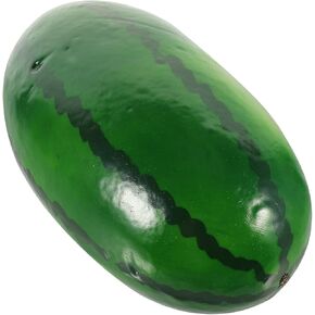 Artificial Fruits Desktop Decor Tabletop Decor Table Top Decor Fake Fruit Models Artificial Watermelon Decor Fruit Shop Display Watermelon Ornament Fake Watermelon at Home Foam