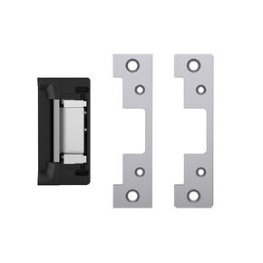 HES 5200C-12/24D-630 Universal Door Electric Strike with Faceplate, Satin Stainless Steel, Static Strength 1500 lbs., Dynamic Strength 70 ft-lbs., Dual-Voltage 12 or 24 VDC/VAC