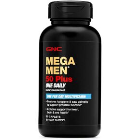 GNC Select Mens 50+ Daily Multi Caplets - 60 ct