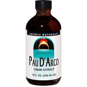 Source Naturals Pau D'Arco Liquid Extract, Support Resriotory Function and the Body's Healthy Inflammatory Response* | Dietary Supplement |1 Bottle | 4 Fluid oz.