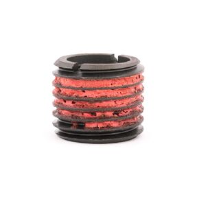 E-Z Lok Externally Threaded Insert, C12L14 Carbon Steel, Meets AISI 12L14, M20-2.5 Internal Threads, M36x4.0 External Threads, 30.00mm Length, Made in US