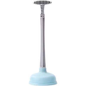 Toilet Plunger Rubber Plastic Strong Suction Efficient Toilet Drain Plunger for Bathrooms Kitchens Sinks Baths and Showers () in Kuwait